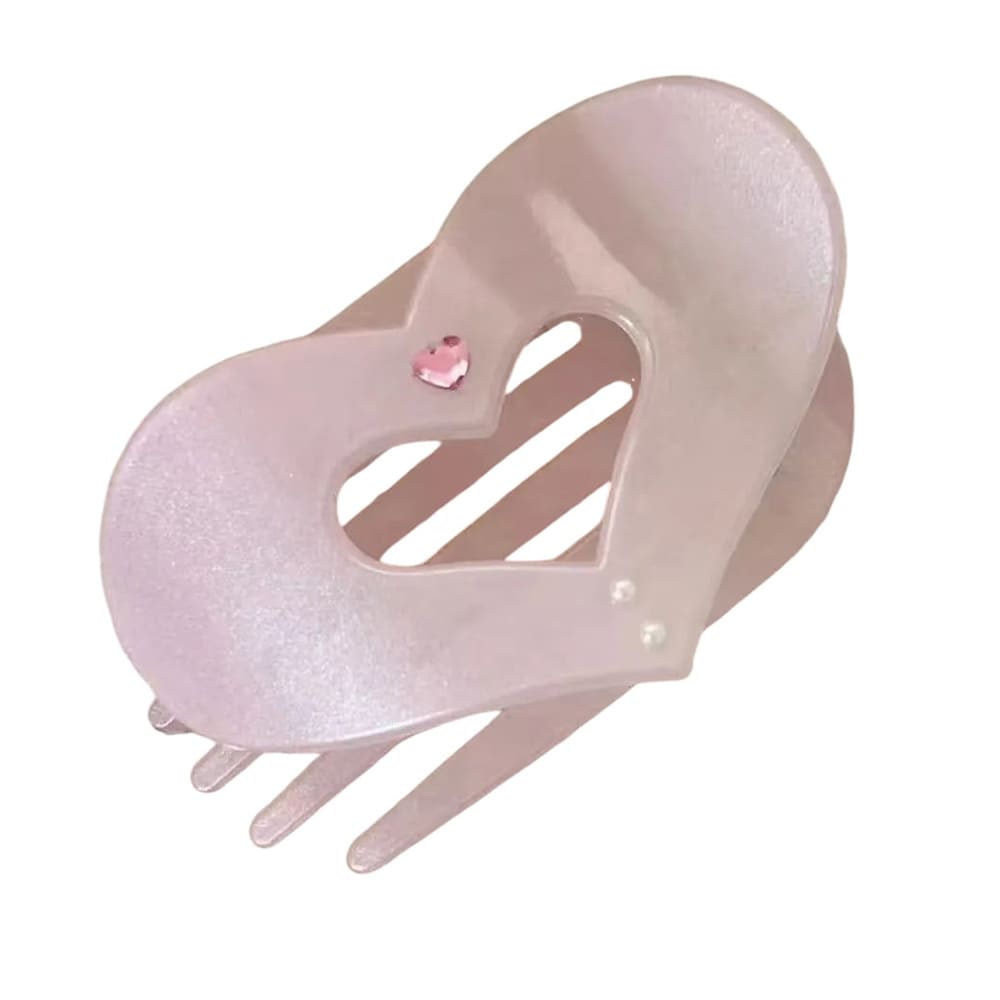 Secret Crush Heart Hair Claw