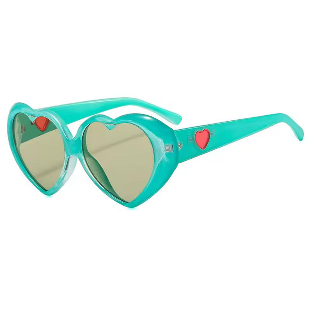 Total Crush Heart Shaped Sunglasses