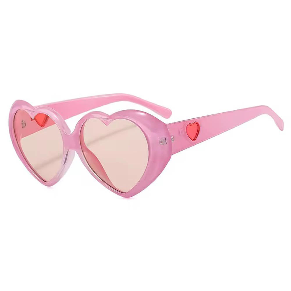 Total Crush Heart Shaped Sunglasses