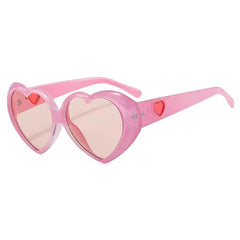 Total Crush Heart Shaped Sunglasses