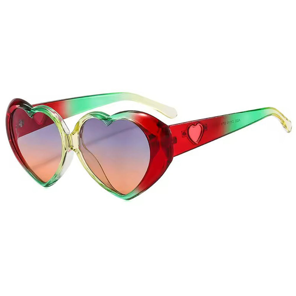 Total Crush Heart Shaped Sunglasses