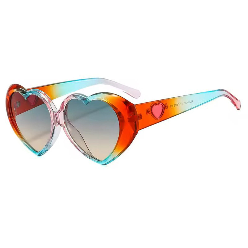 Total Crush Heart Shaped Sunglasses