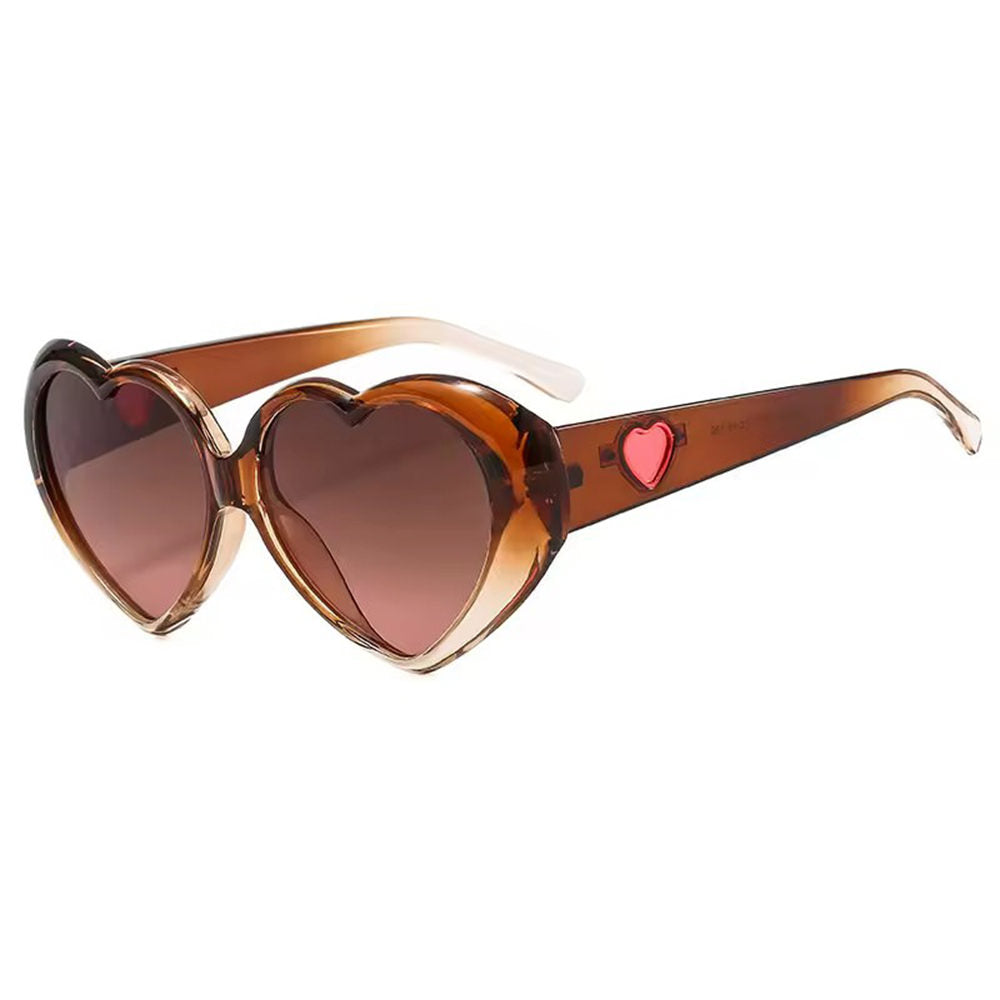 Total Crush Heart Shaped Sunglasses