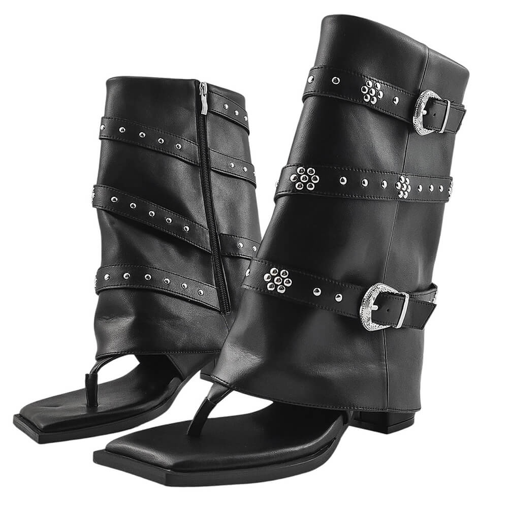 Pretty Please Heeled Sandal Boots