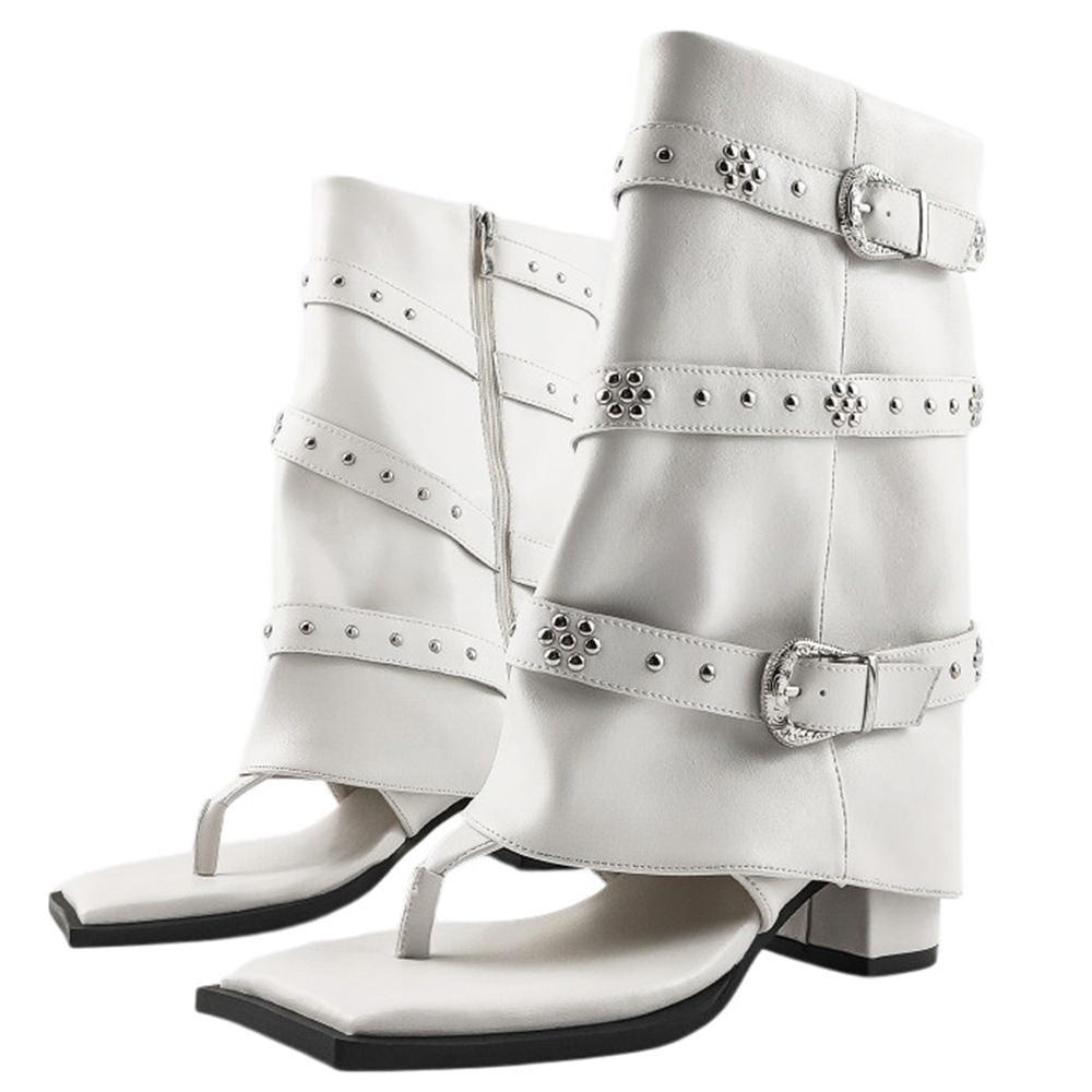 Pretty Please Heeled Sandal Boots
