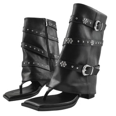 Pretty Please Heeled Sandal Boots