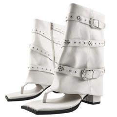 Pretty Please Heeled Sandal Boots