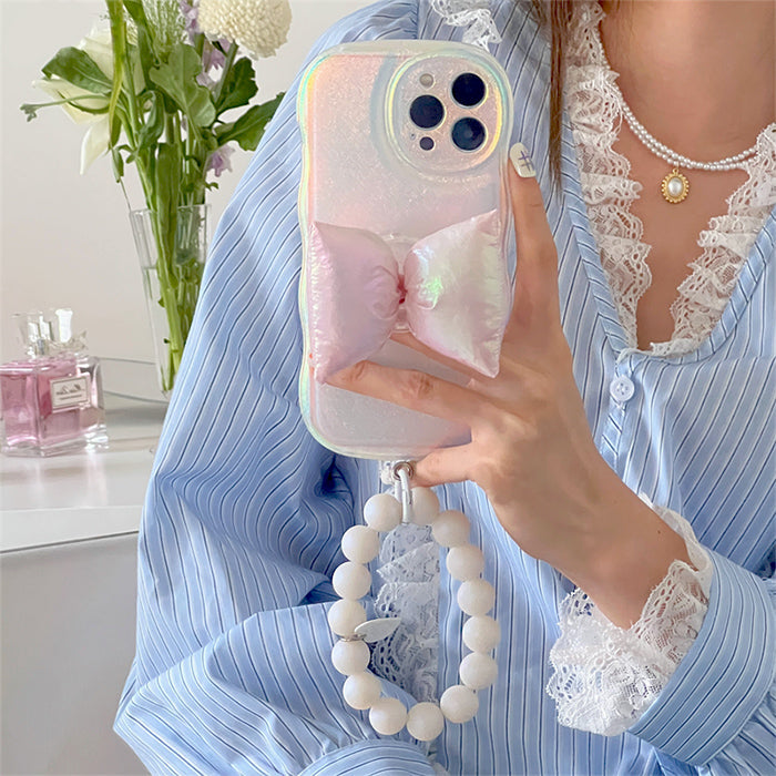 Holographic Bow iPhone Case