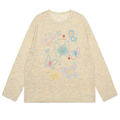 Indie Aesthetic Butterfly Long Sleeve