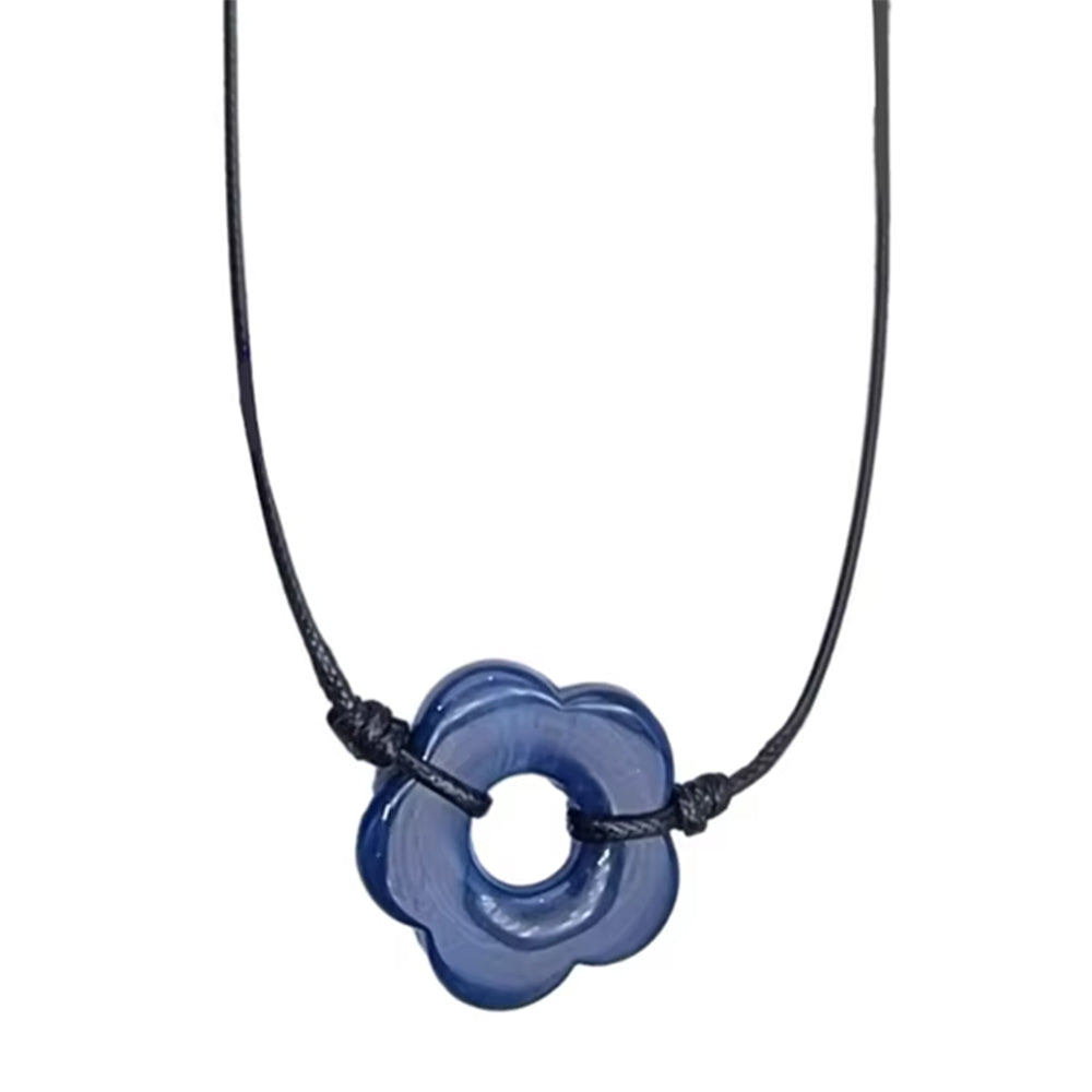 Indie Kid Flower Cord Necklace