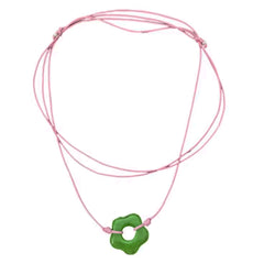 Indie Kid Flower Cord Necklace