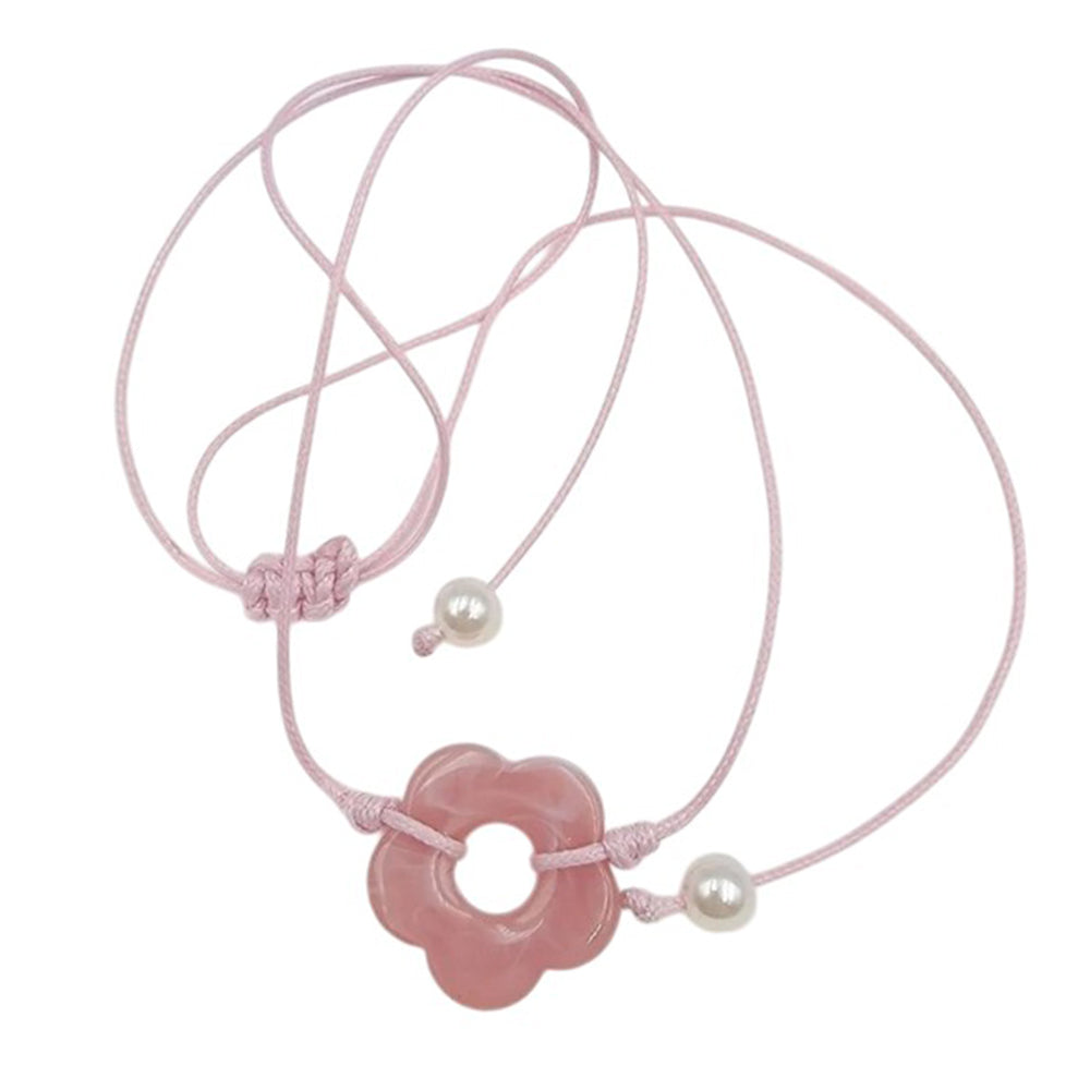 Indie Kid Flower Cord Necklace