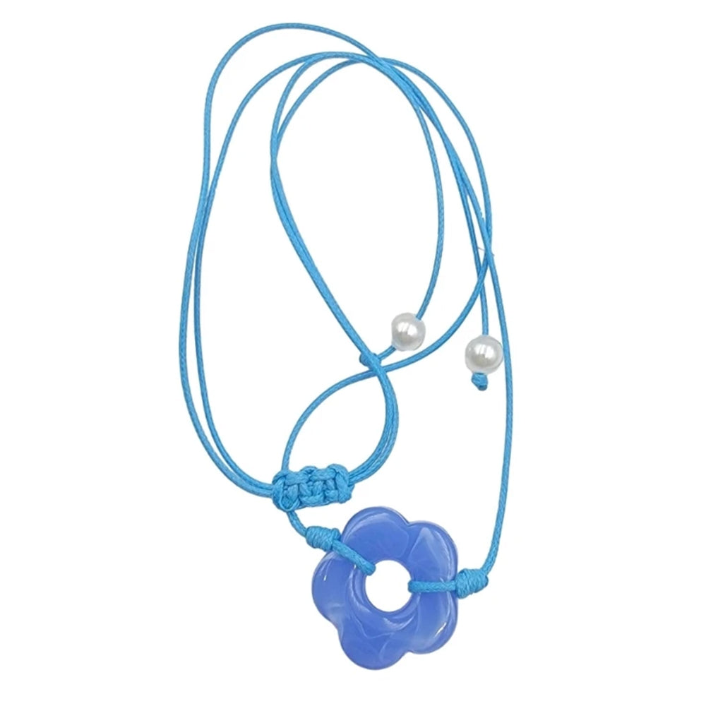 Indie Kid Flower Cord Necklace
