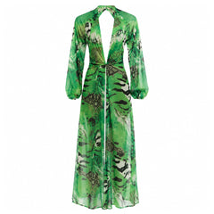Jungle Muse Maxi Dress