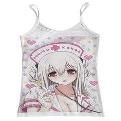 Kawaii Nurse Tank Top
