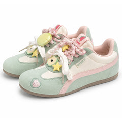 Kawaii Apple Charm Sneakers