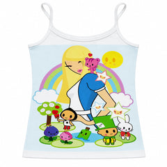 Kidcore Rainbow Girl Tank Top