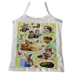 Kitten Graphic Y2K Tank Top