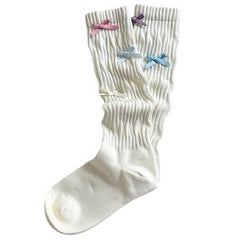 Sweet Dress Code Bow Socks