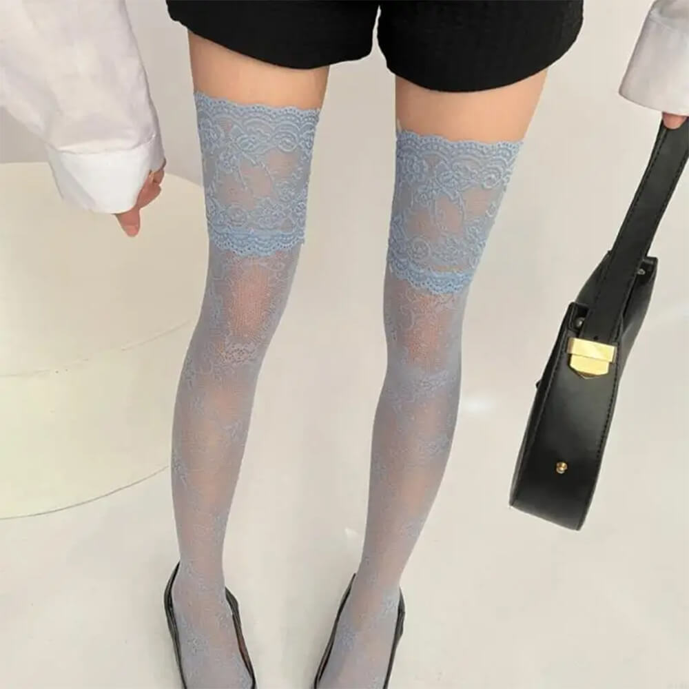 Lace Pattern Stockings