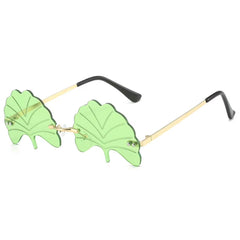 Leaf Shaped Sunglasses