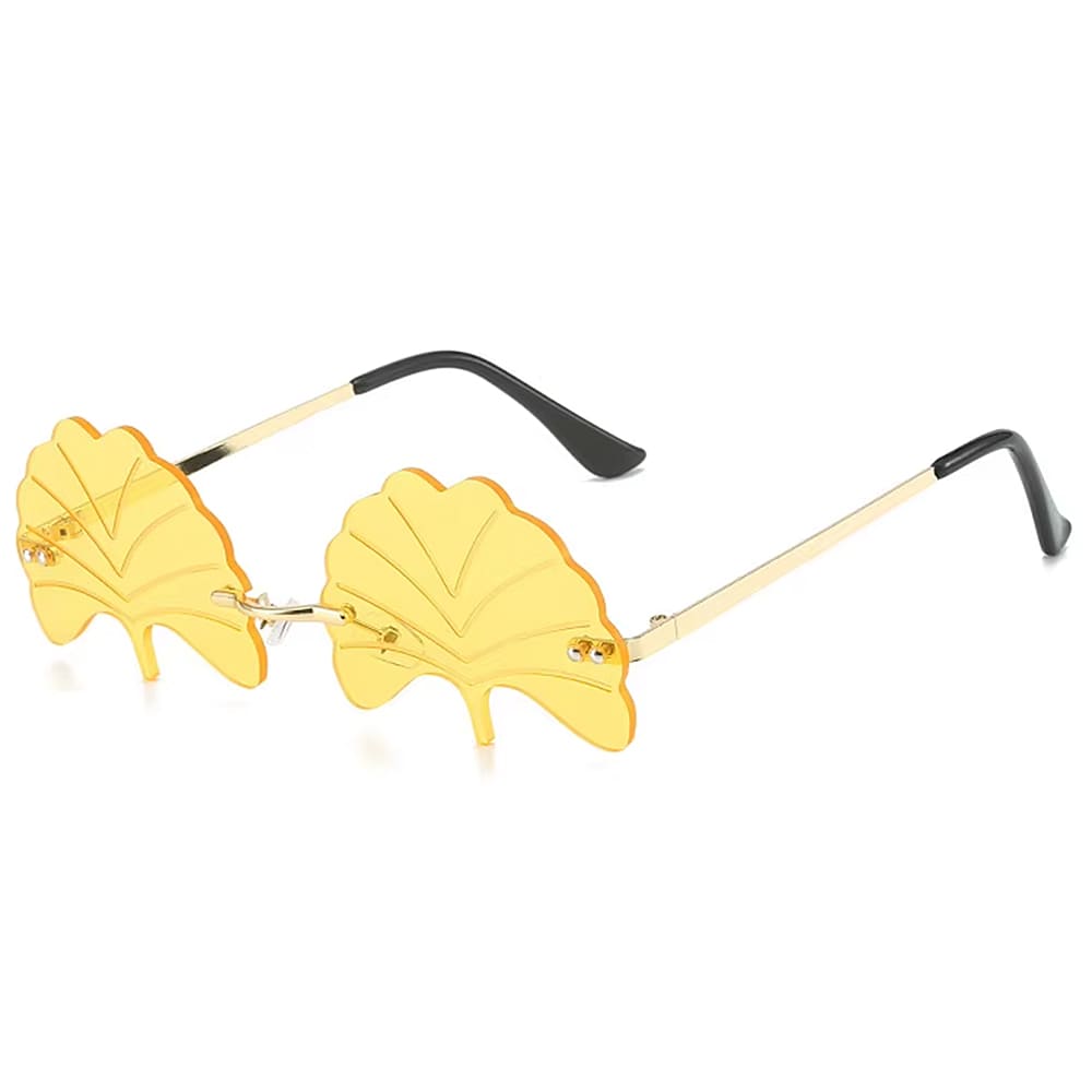 Leaf Shaped Sunglasses