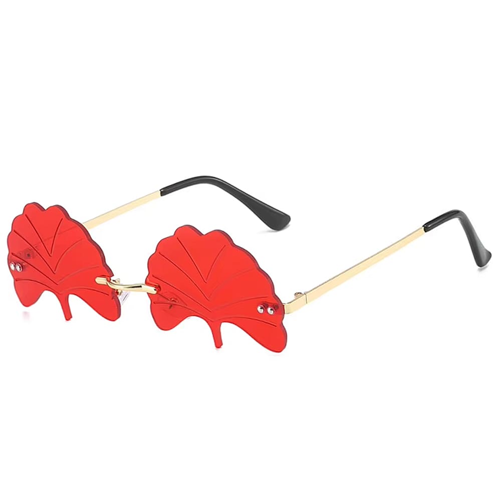 Leaf Shaped Sunglasses