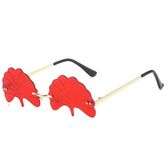 Leaf Shaped Sunglasses