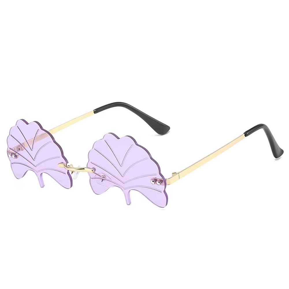 Leaf Shaped Sunglasses