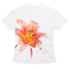 Lily Print Baby T-Shirt