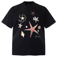Mermaidcore Ocean Print T-Shirt