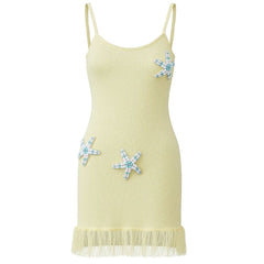Ocean Muse Knit Mini Dress