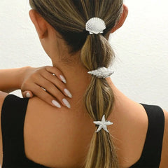 Mermaidcore Aesthetic Hair Clips Set
