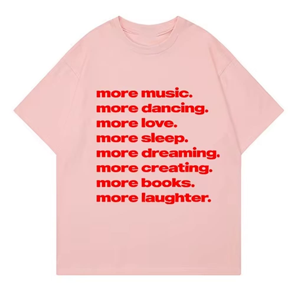 More Music Graphic T-Shirt