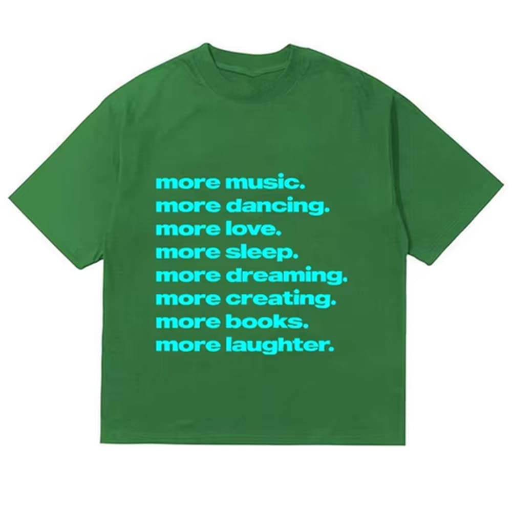 More Music Graphic T-Shirt