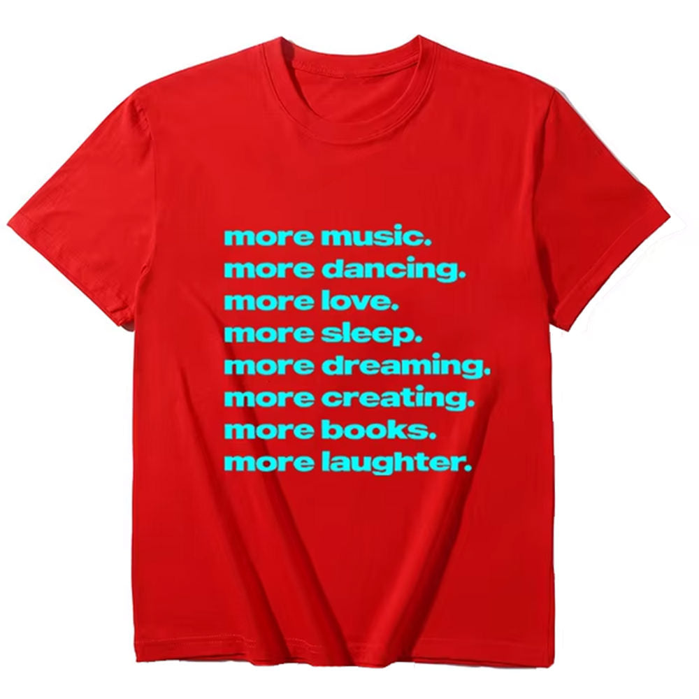 More Music Graphic T-Shirt