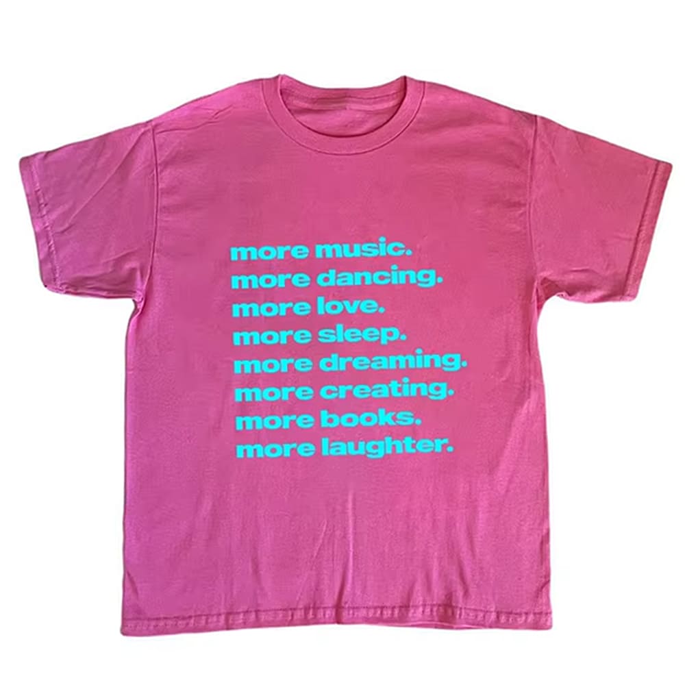More Music Graphic T-Shirt