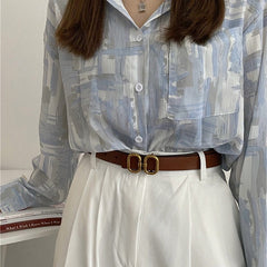 Old Money Aesthetic Thin Belt
