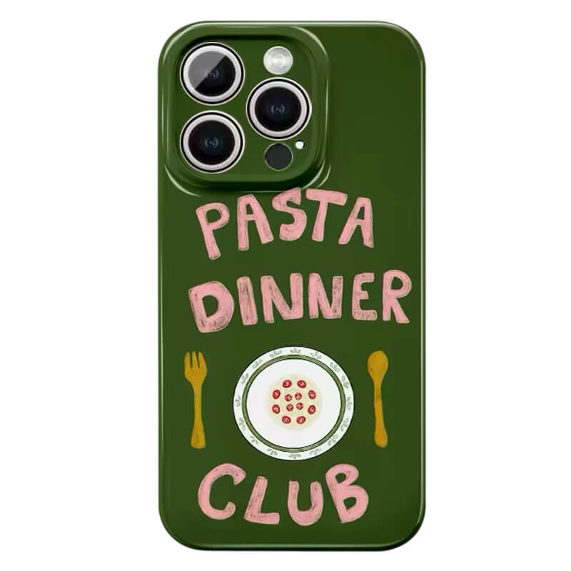 Pasta Dinner Club iPhone Case