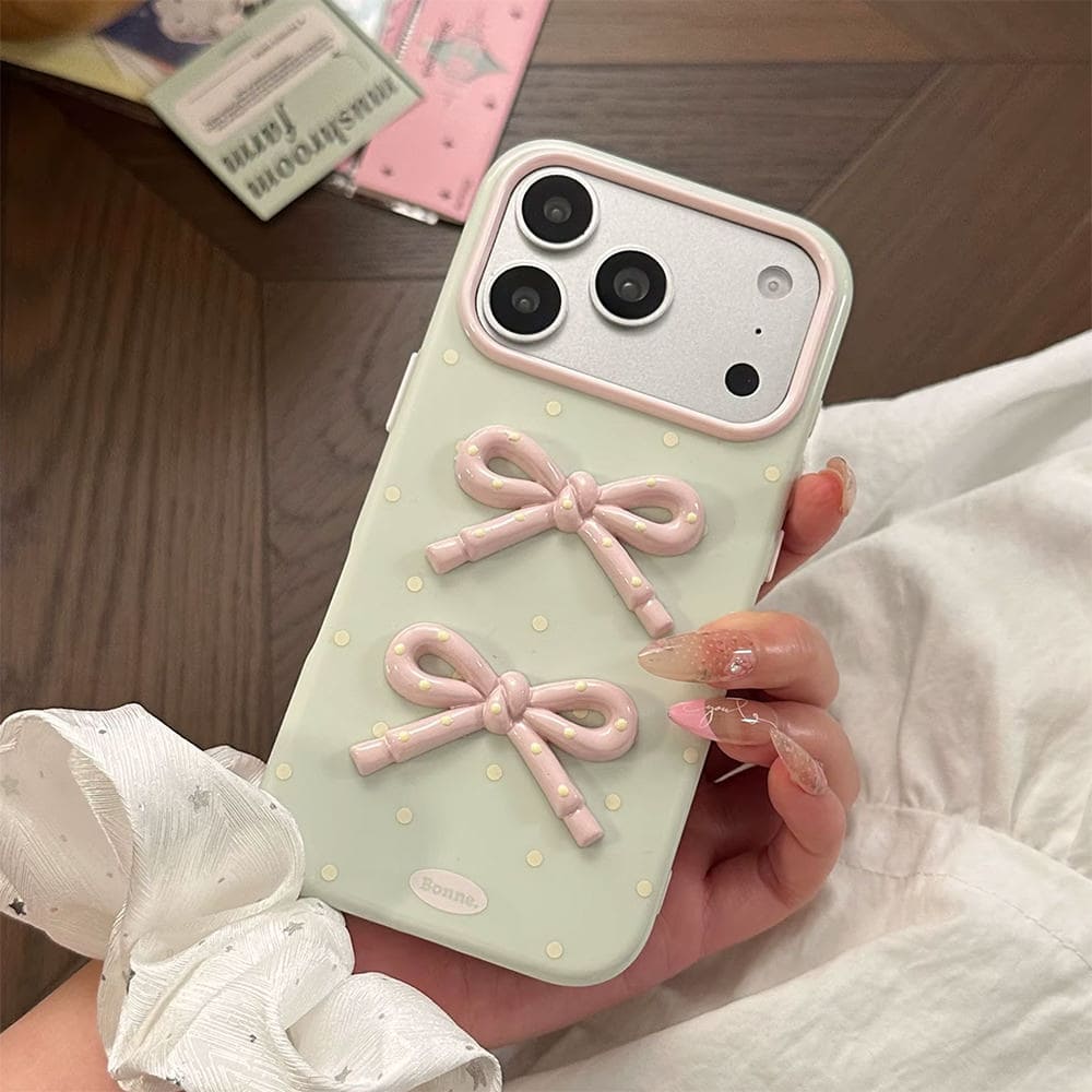 Pastel Bows iPhone Case