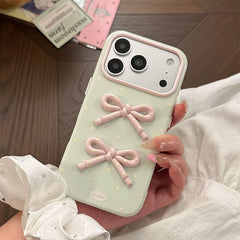 Pastel Bows iPhone Case