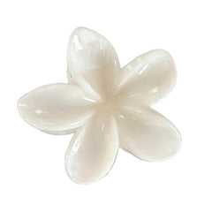 Pastel Hibiscus Flower Hair Claw