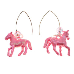 Pastel Horse Earrings