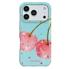 Pink Cherry iPhone Case