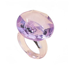Plastic Diamond Indie Ring