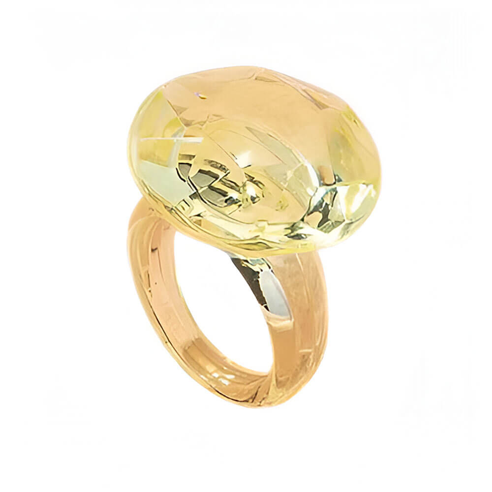 Plastic Diamond Indie Ring