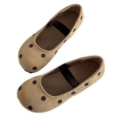 Polka Dot Ballet Sandals