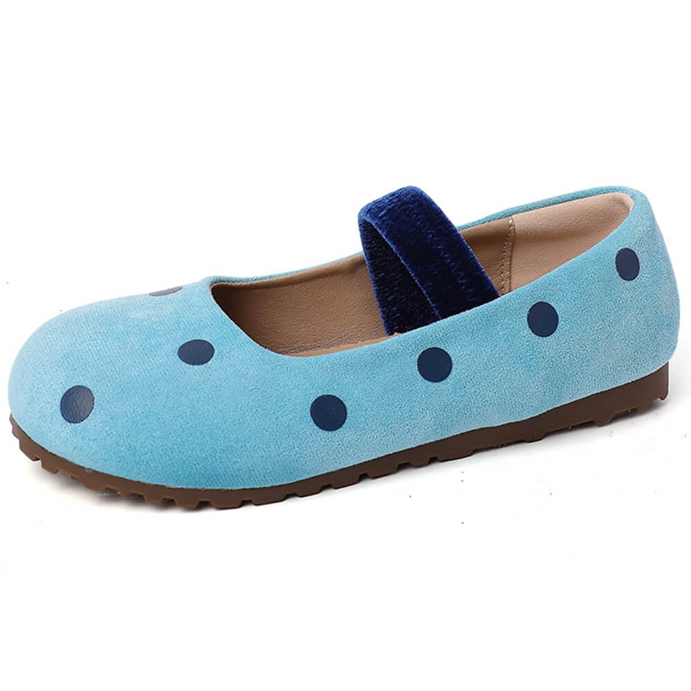 Polka Dot Ballet Sandals