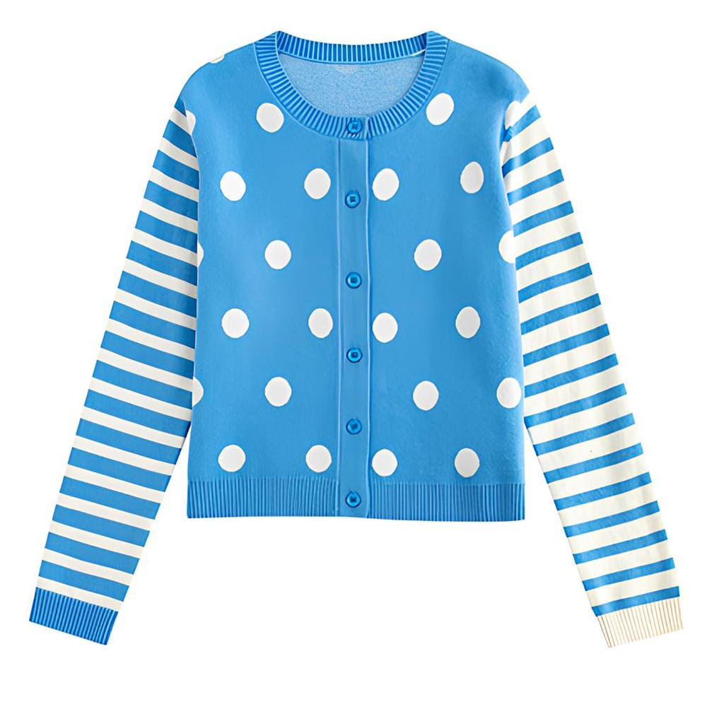 Gossip Team Polka Dot Cardigan