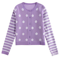 Gossip Team Polka Dot Cardigan